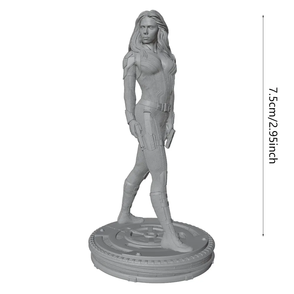 Figura coleccionable de resina detallada sin pintar para RPG - imagen 3
