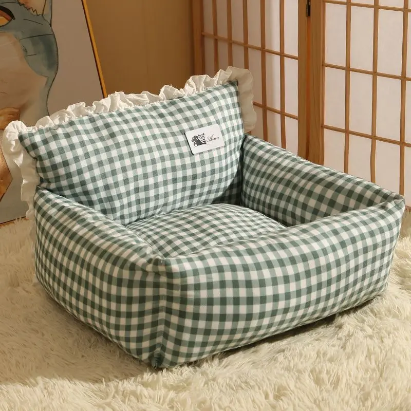 Cama sofá estilo princesa para gatos y perros pequeños - imagen 2