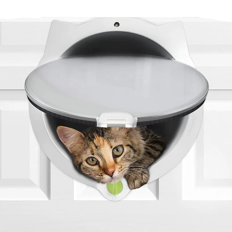 Puerta para gatos y perros con apertura fácil y libre paso - imagen 5