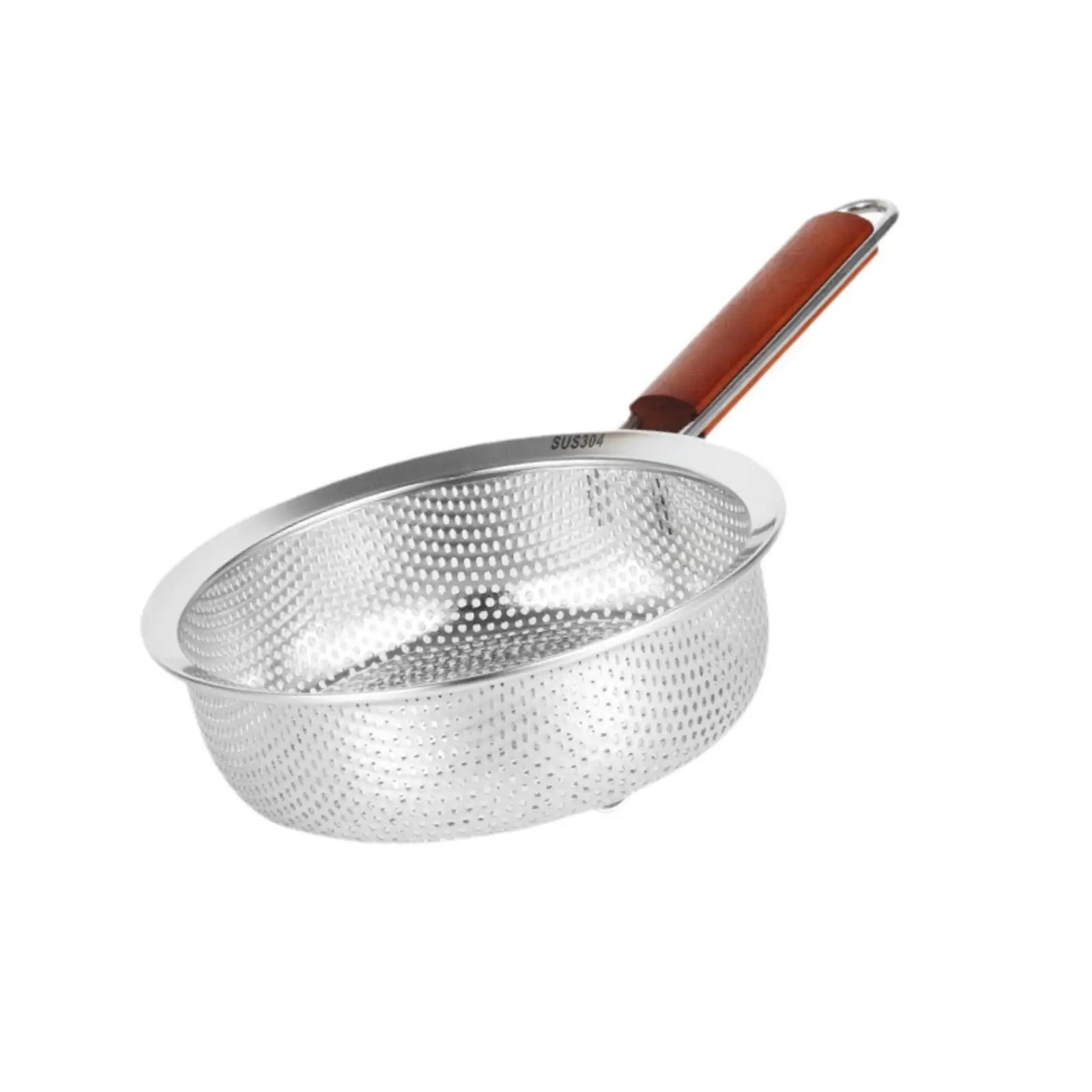 Colador de malla fina de acero inoxidable con mango ergonómico - imagen 2