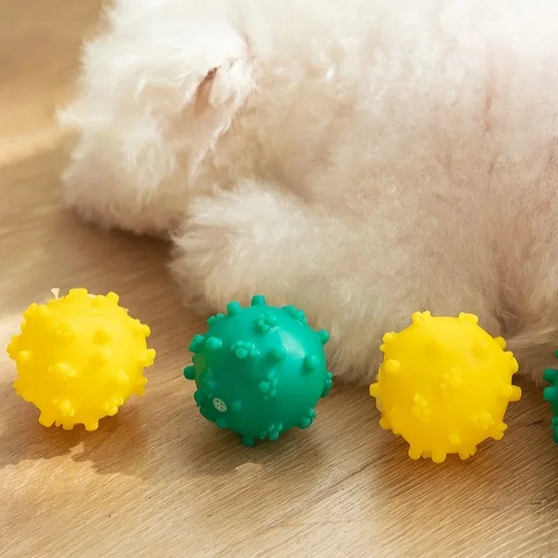 Pelota con pinchos y voz para perros grandes – Resistente a la mordida - imagen 5