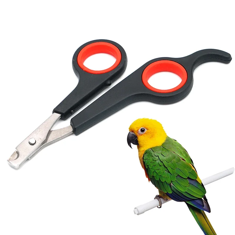 Tijeras para uñas de mascotas de 12 cm, herramienta para cortar uñas de perros, gatos, conejos, cortauñas para pájaros, herramienta de aseo para patas