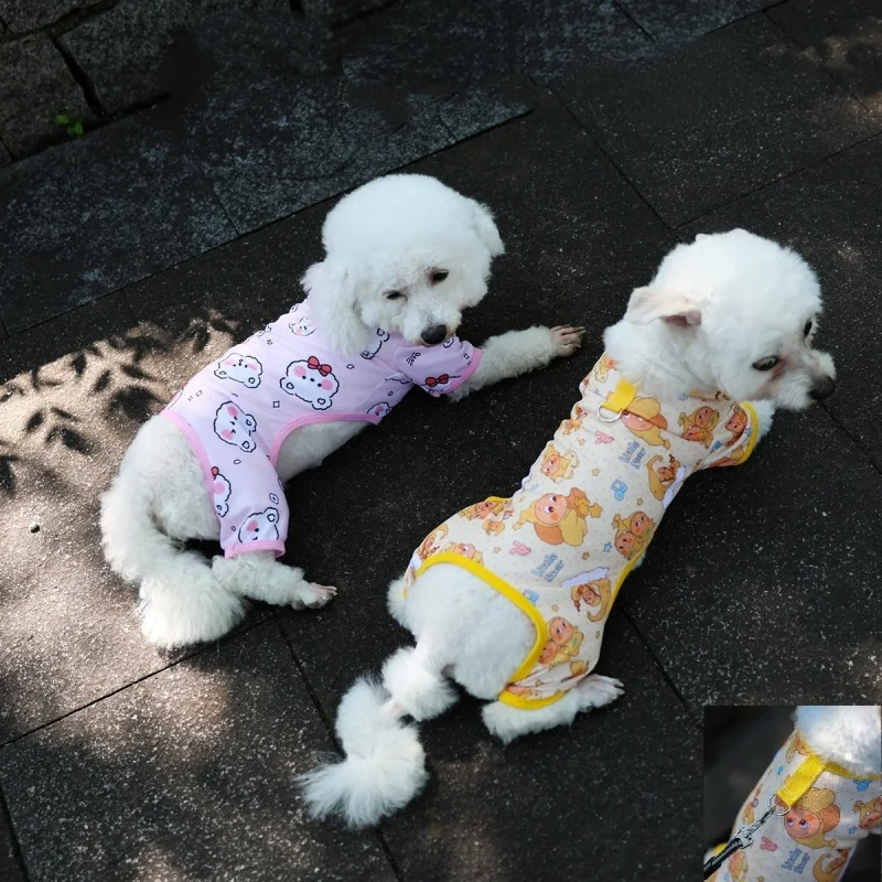 Pijama mono malla verano para perros pequeños: Dachshund y York - imagen 2