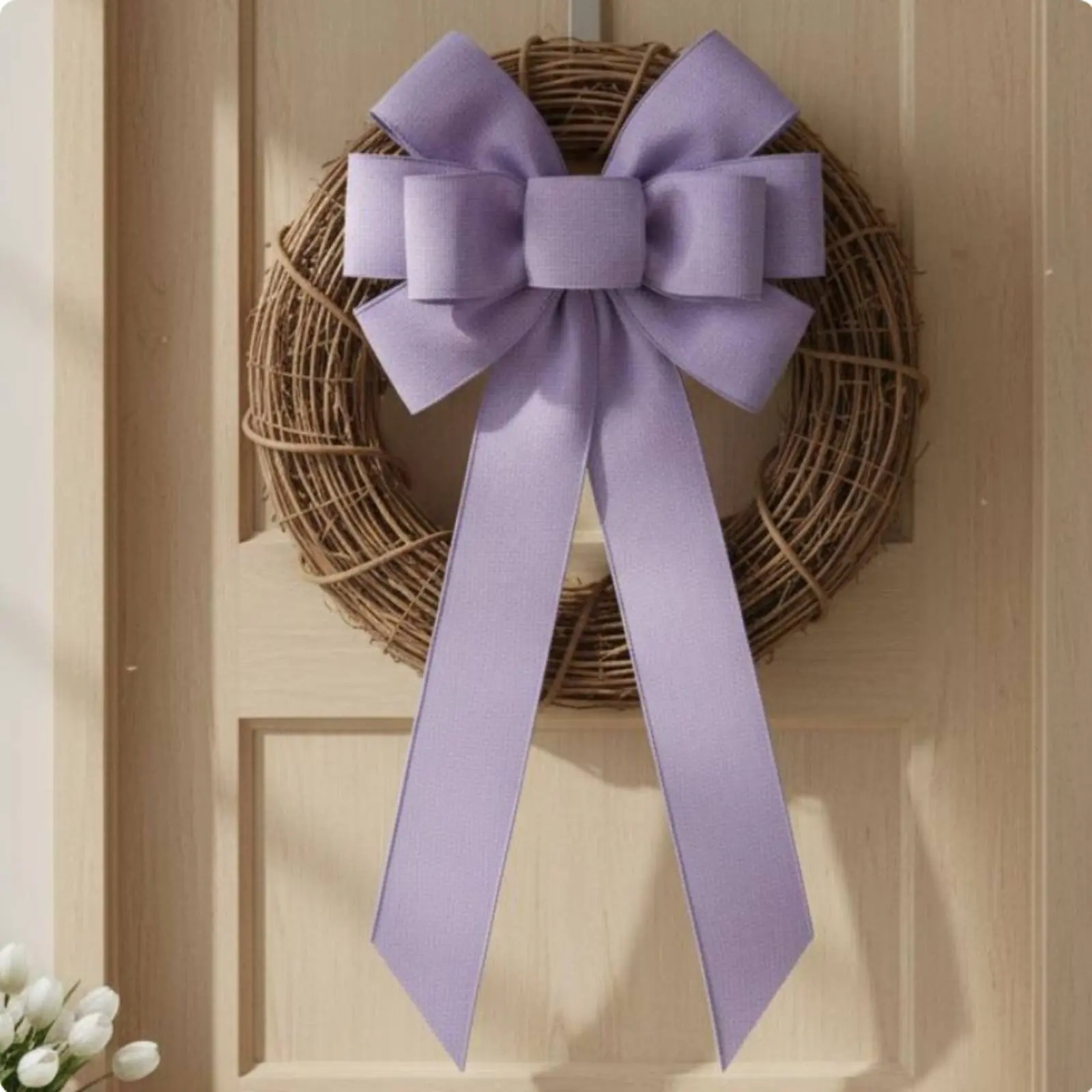 Cinta decorativa para coronas y manualidades: gatos y perros - imagen 3