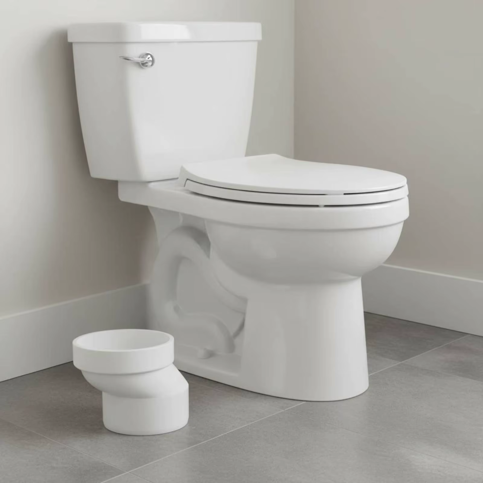 Adaptador Inodoro PVC con Pared Pulida – Pieza Plomería Ecológica - imagen 5