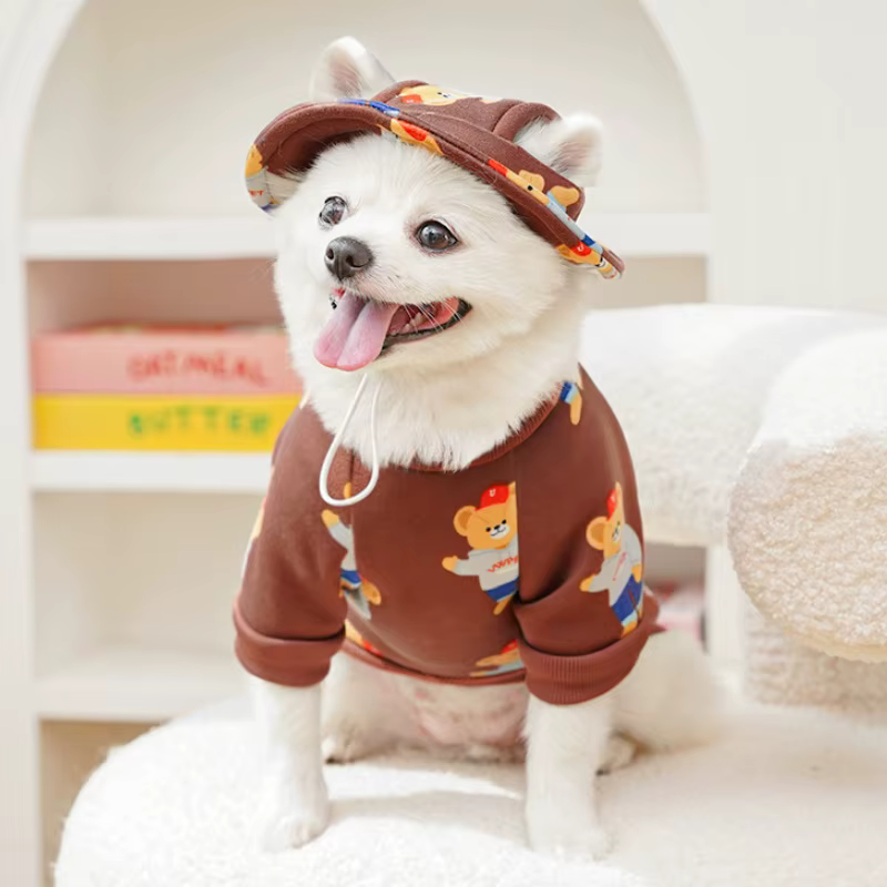 Sudadera oso cálida para perros y gatos – Chihuahua y cachorros - imagen 4