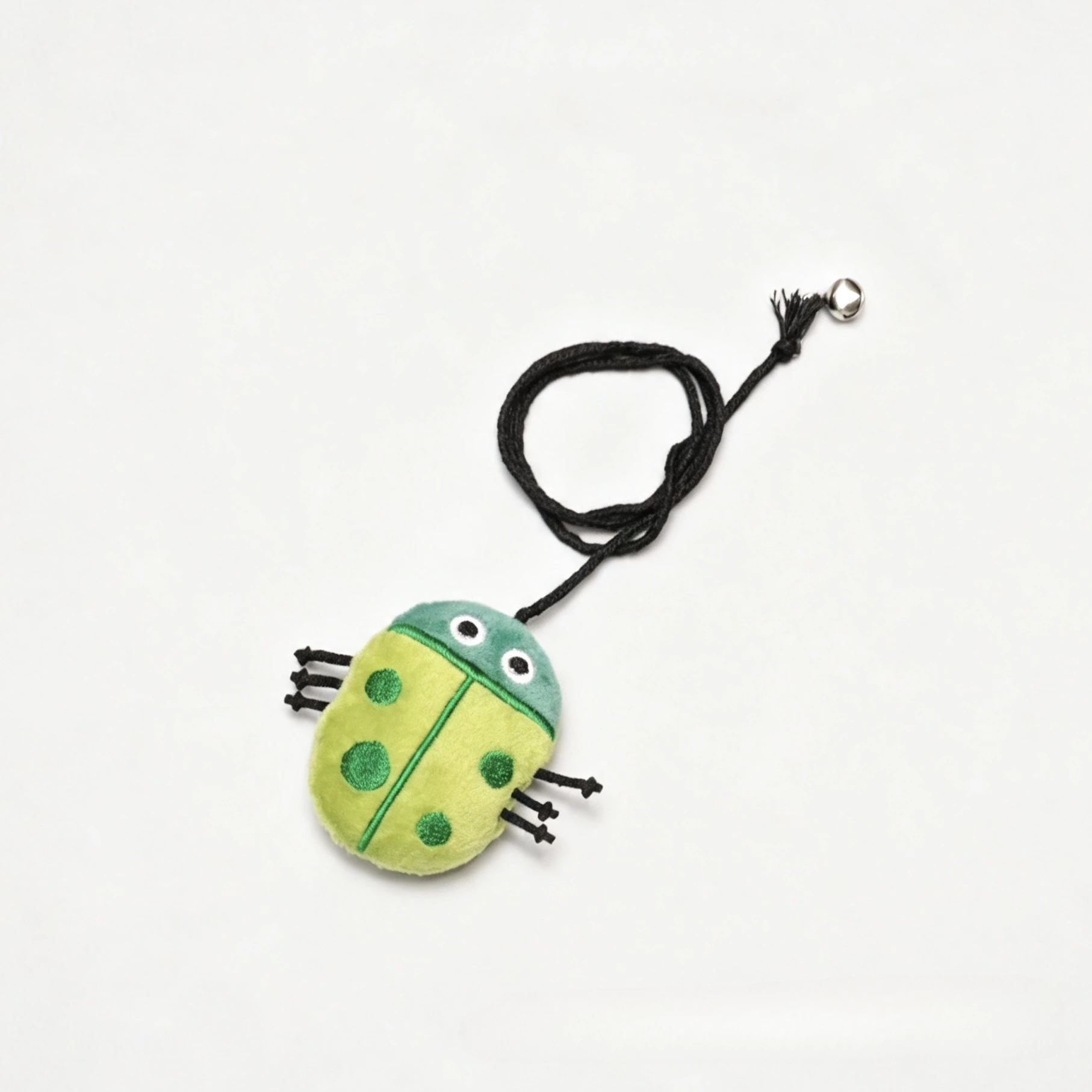 Juguete varita para gatos con insectos de peluche - imagen 5