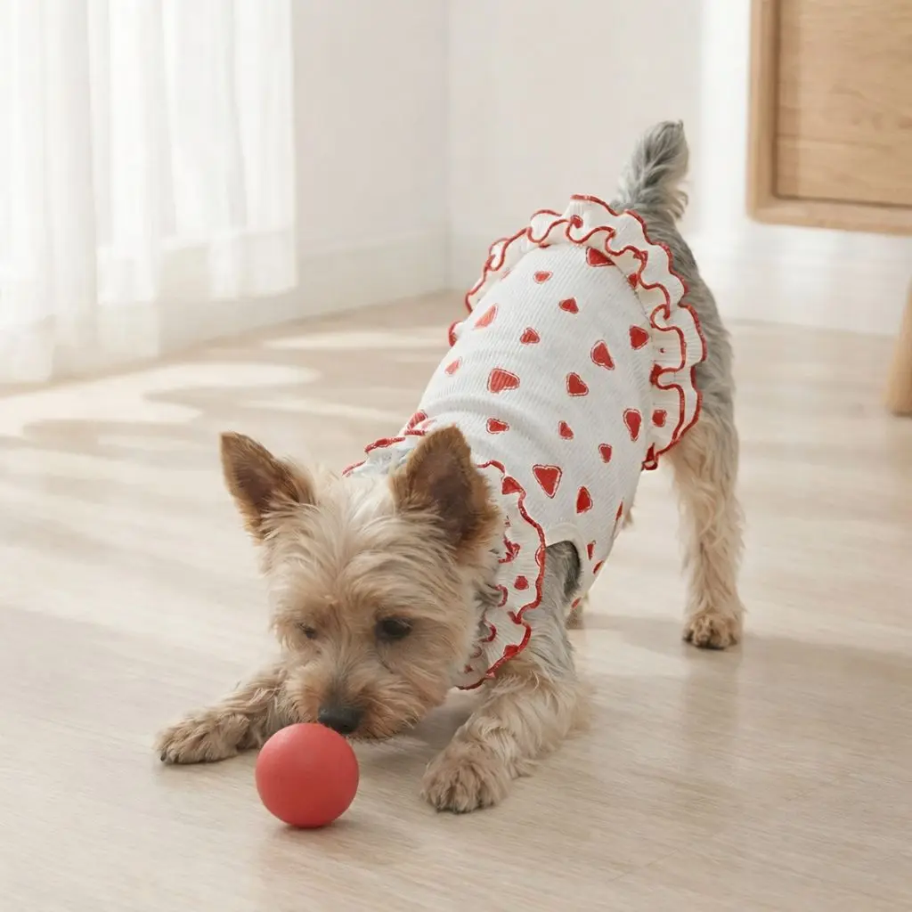 Atuendo para cachorros y gatos con estilo de princesa