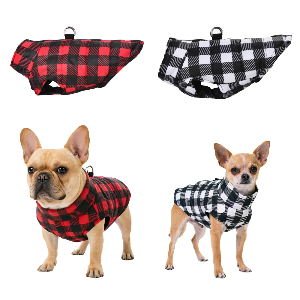 Abrigo de invierno impermeable para perros y gatos – Bulldog Francés - imagen 5