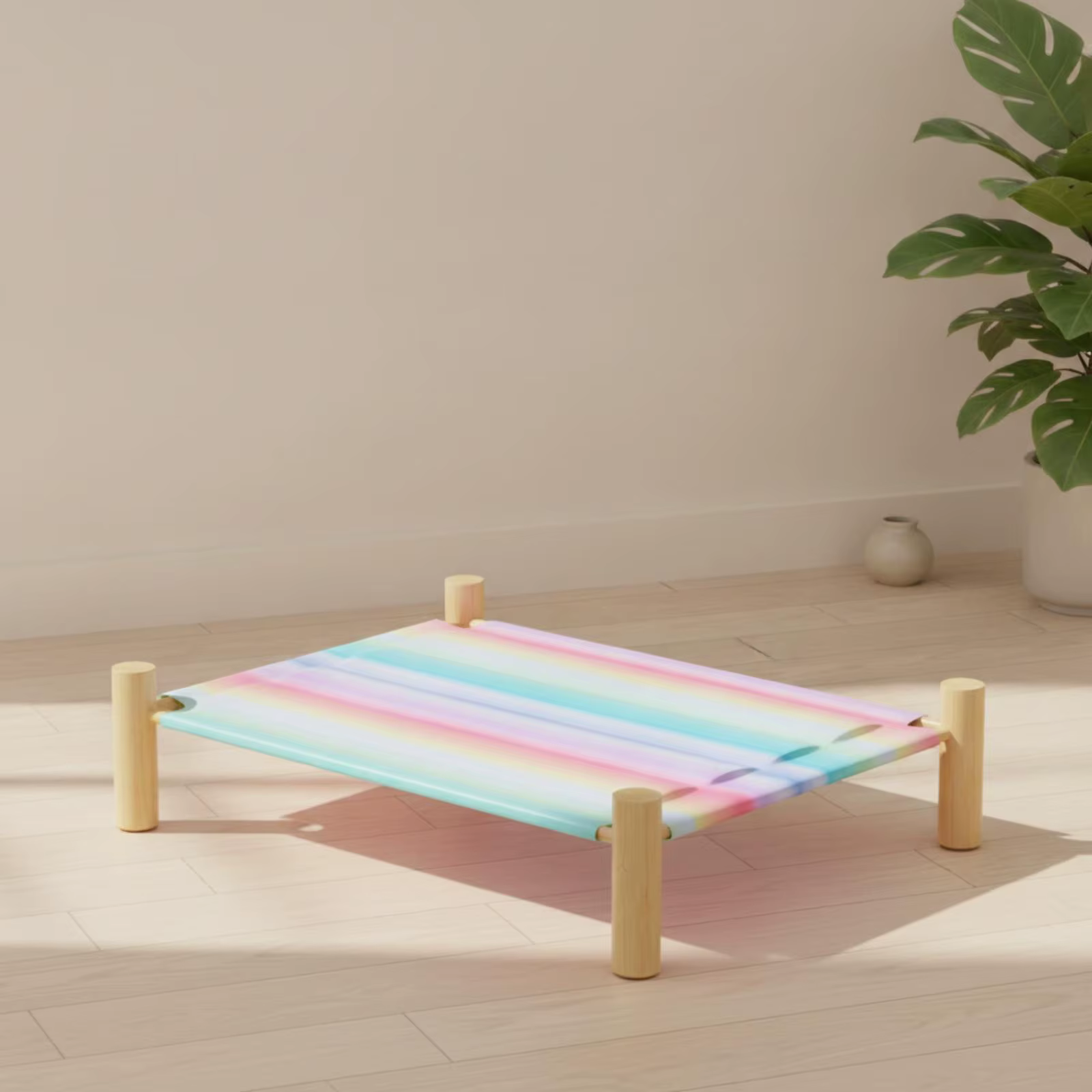 Cama Elevada Refrigerante para Perros – Transpirable de Verano