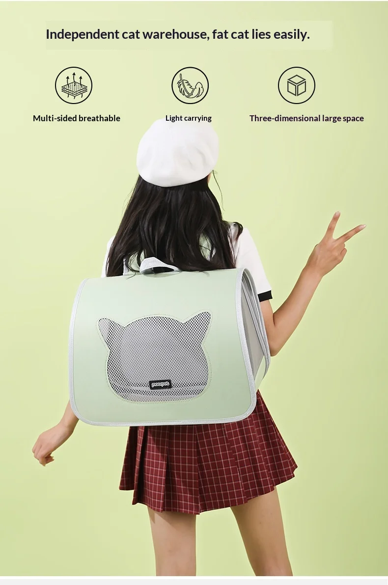 Detalle del diseño y estructura de la mochila