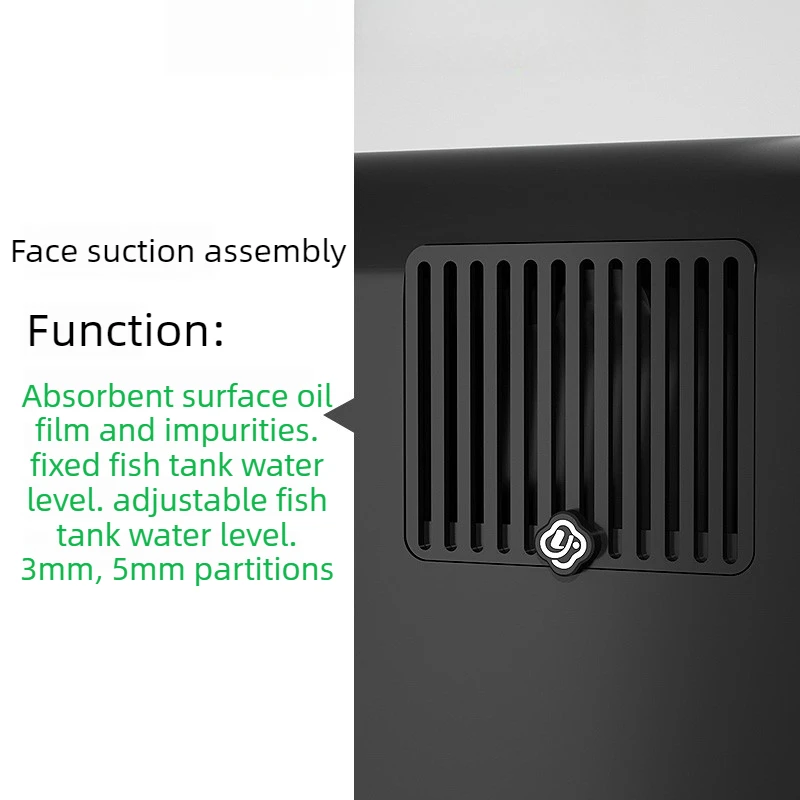 Filtro sifón colgante para acuario elimina película de grasa - imagen 3