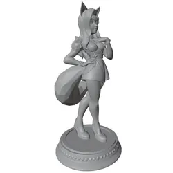 Miniatura 3D GK gris DIY para gatos y perros: sin montaje ni pintura