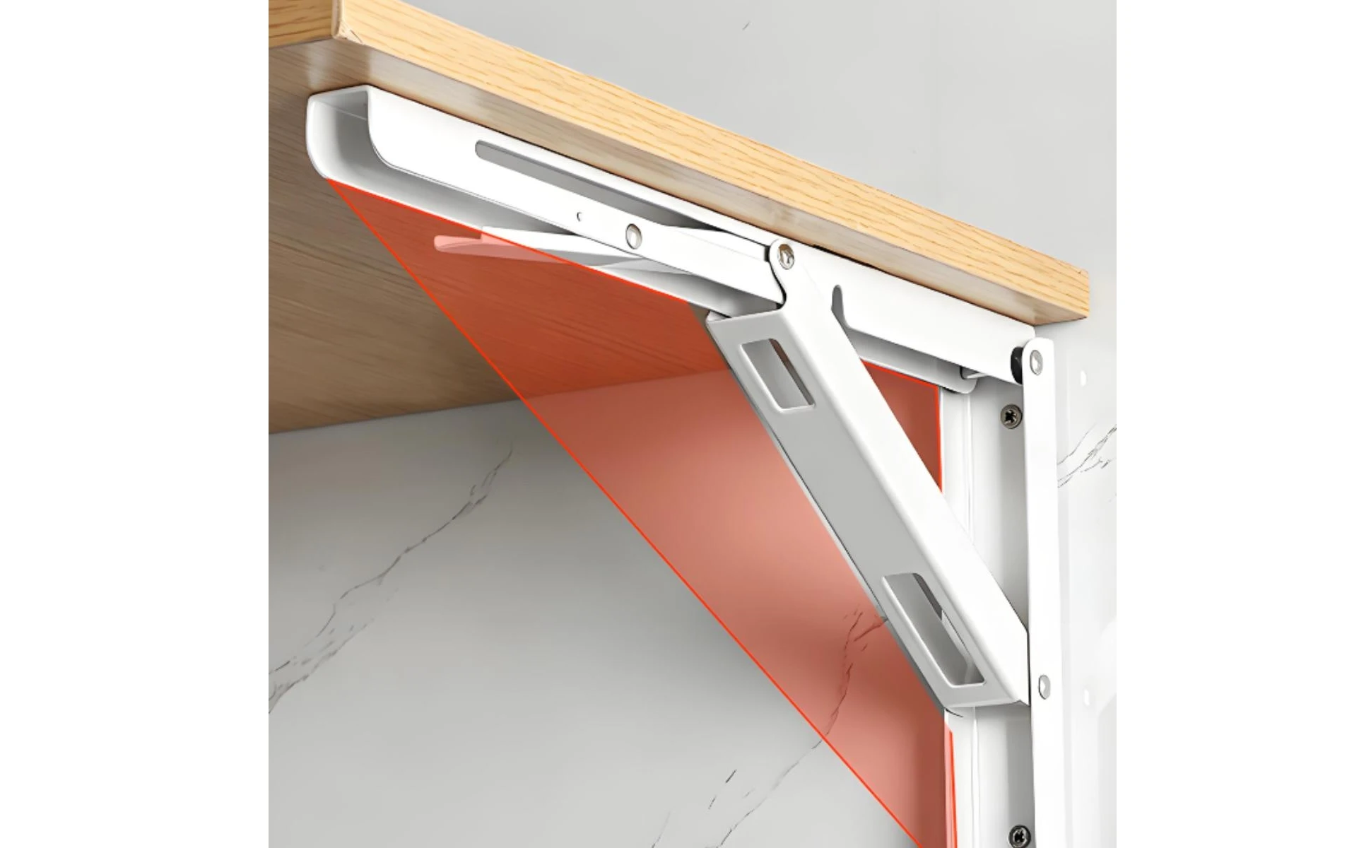 Soporte plegado y estética compacta