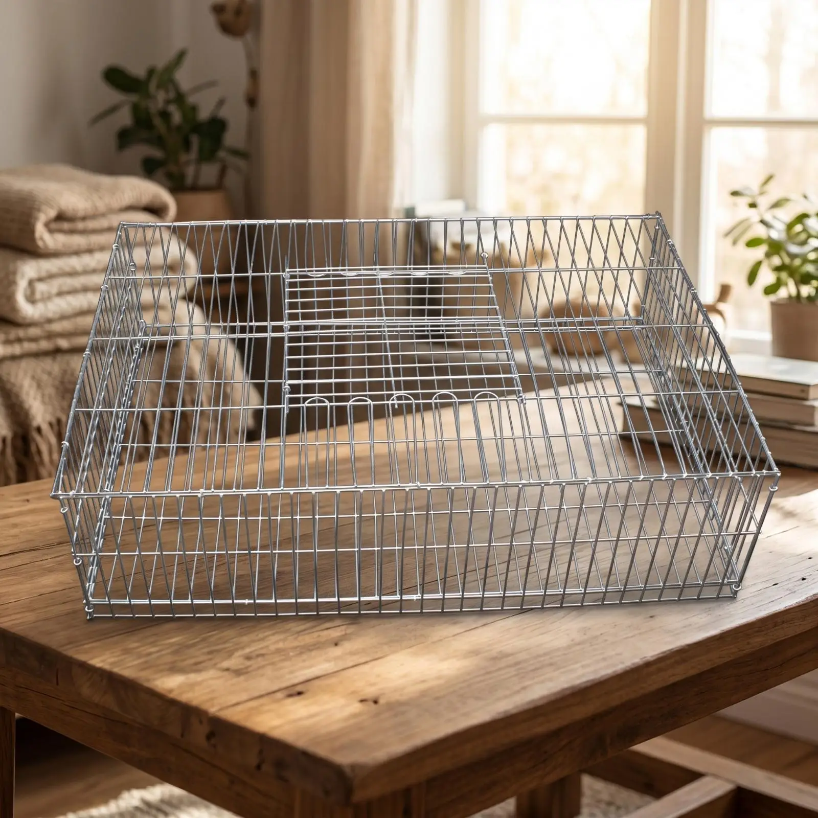 Jaula de Transporte para Gatos y Perros – Montaje Rápido - imagen 3