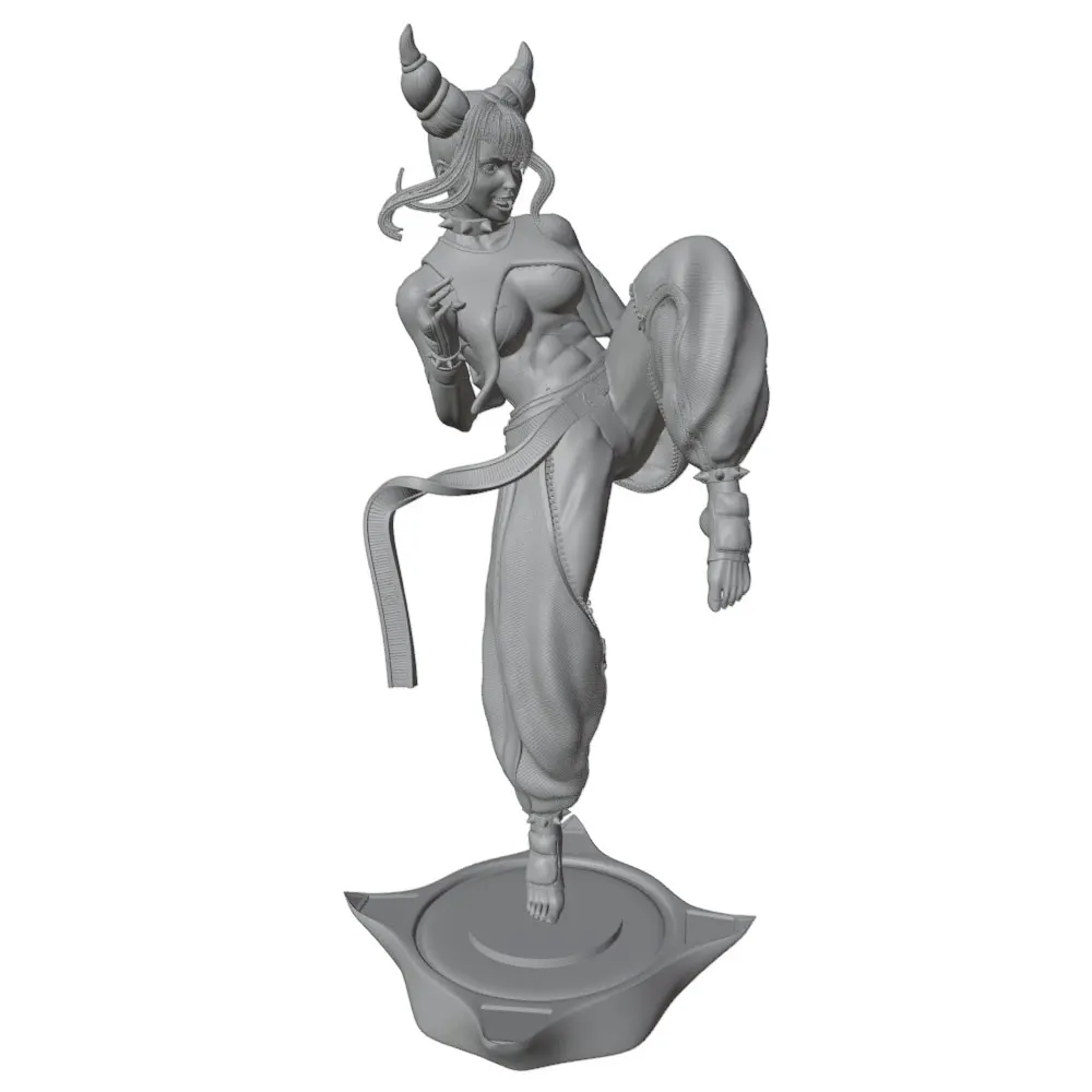 Estatua de anime para decoración de habitación, gris para gatos y perros - imagen 2