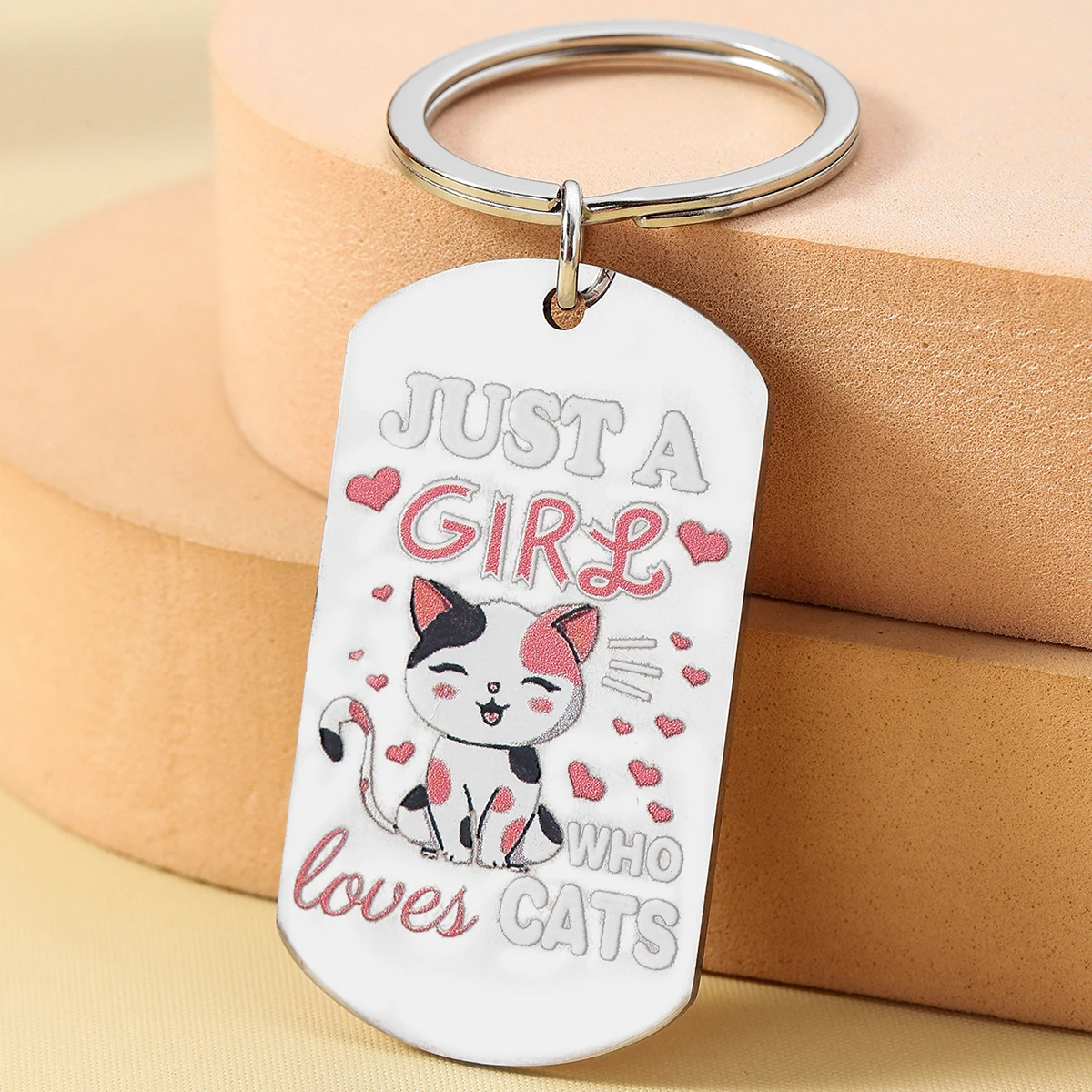 Llavero para gato o perro de dibujos animados divertido para regalo - imagen 2