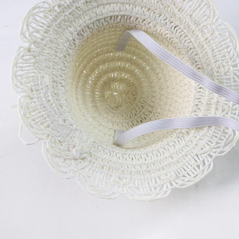 Sombrero de paja ajustable para gatos y perros pequeños – Verano - imagen 3