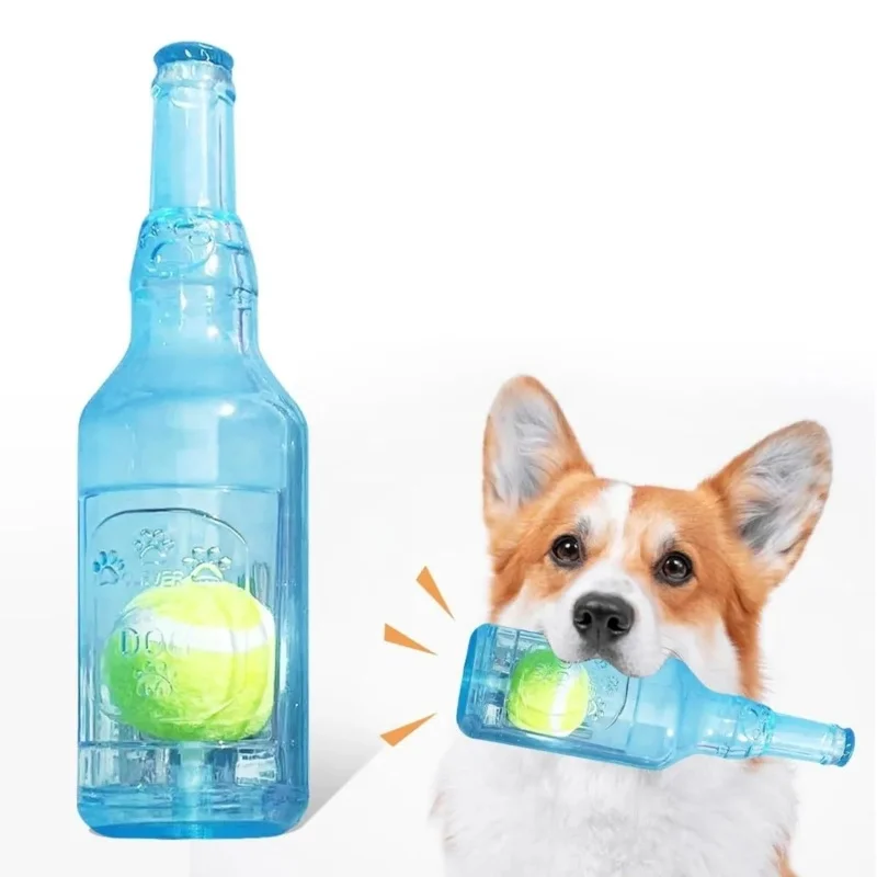 Pelota de Tenis con Sonido para Perros, Flotante y Resistente a Mordidas - imagen 5
