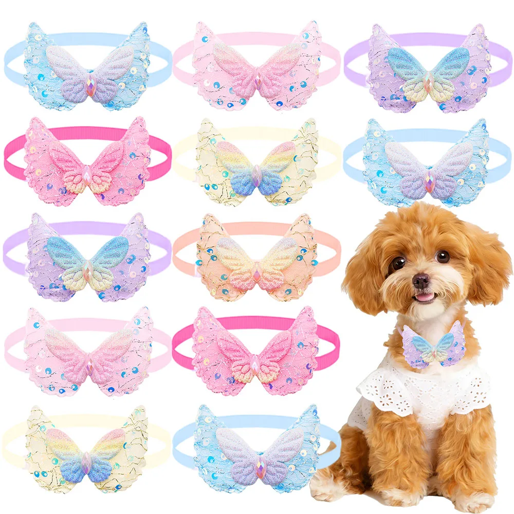 Corbatas para mascotas con mariposa Masue Pets