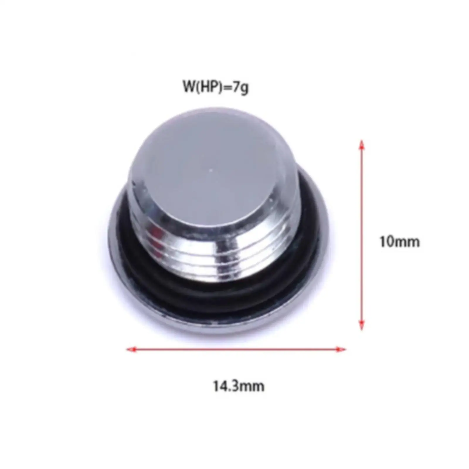 Tornillos HP LP Plug cromados para dispositivo de control - imagen 4