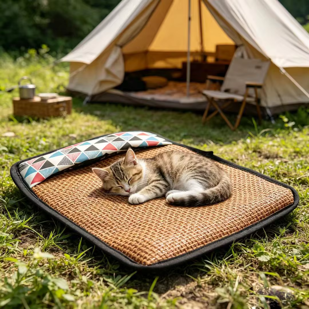 Cama de verano transpirable con apoyo suave