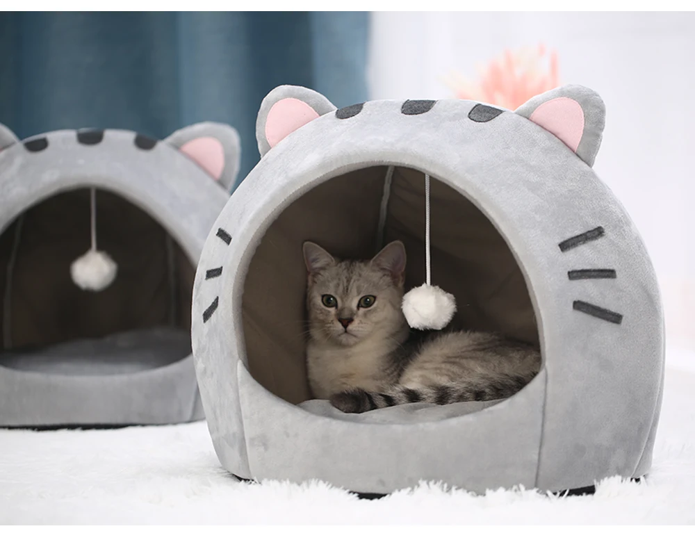 Cama para gatos de doble cara