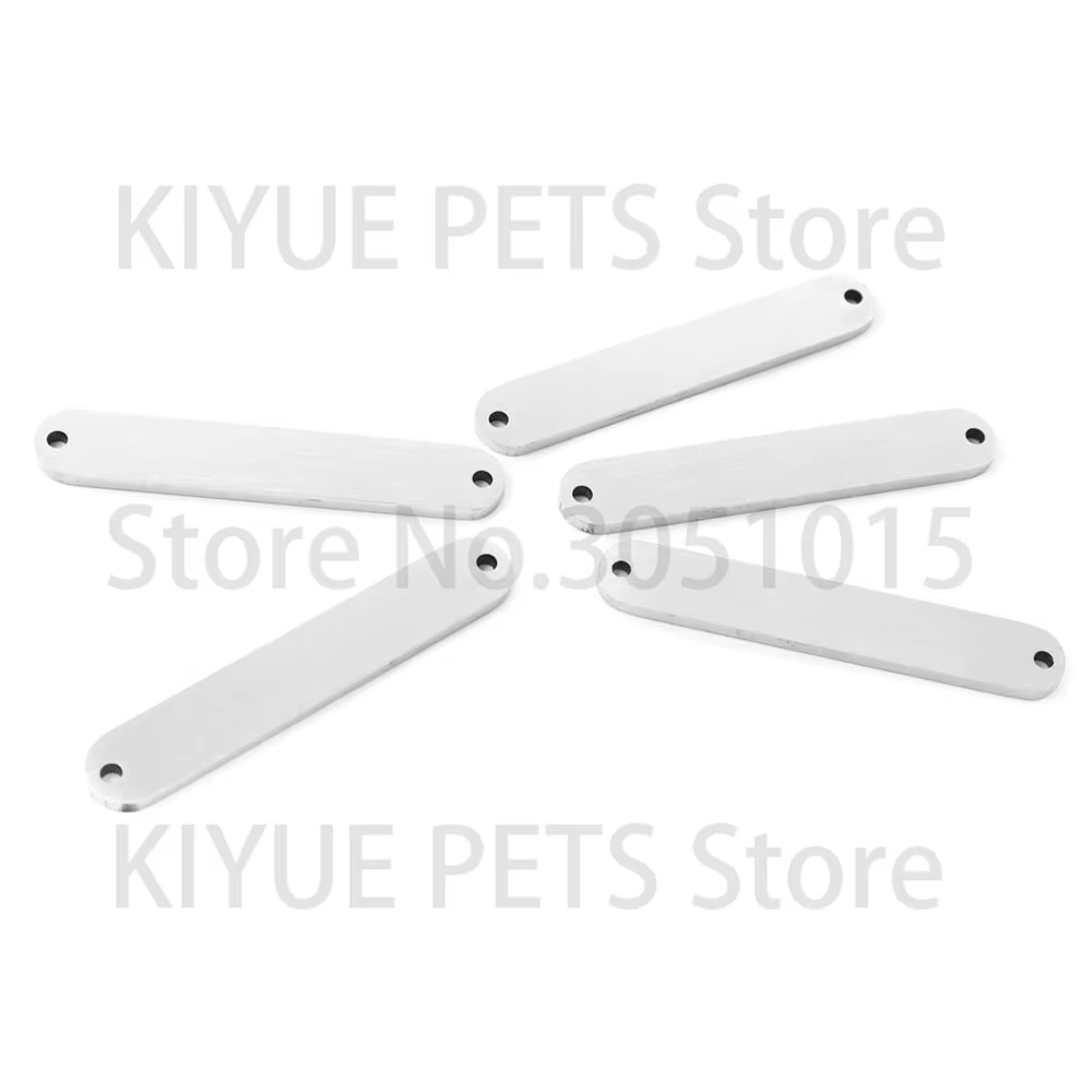 Placas personalizadas acero inoxidable para collar de gato - imagen 5