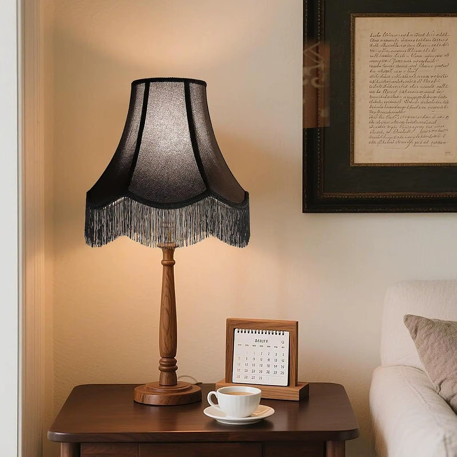Lámpara decorativa de tela con gatos y perros para el hogar - imagen 5
