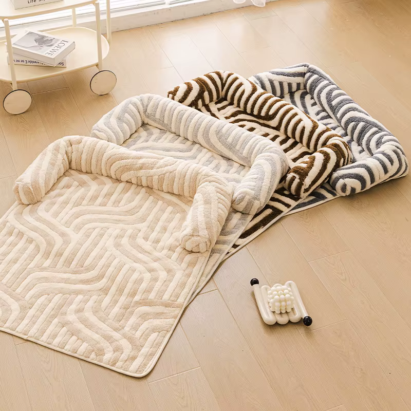 Cama para perros y gatos estilo sofá con base antideslizante acolchada - imagen 5