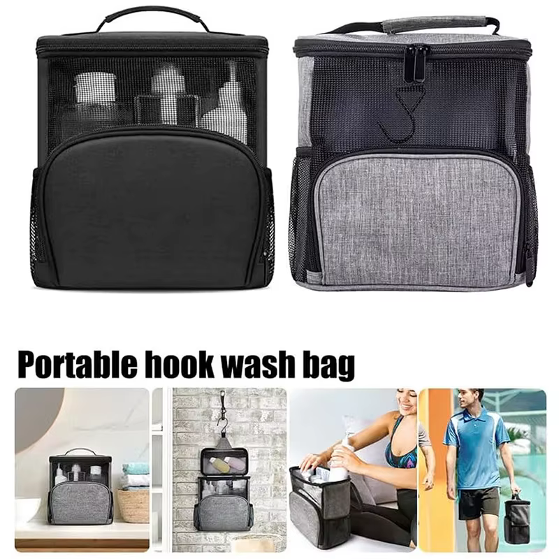 Bolsa de aseo colgante con bolsillos para gatos y perros, orden - imagen 5