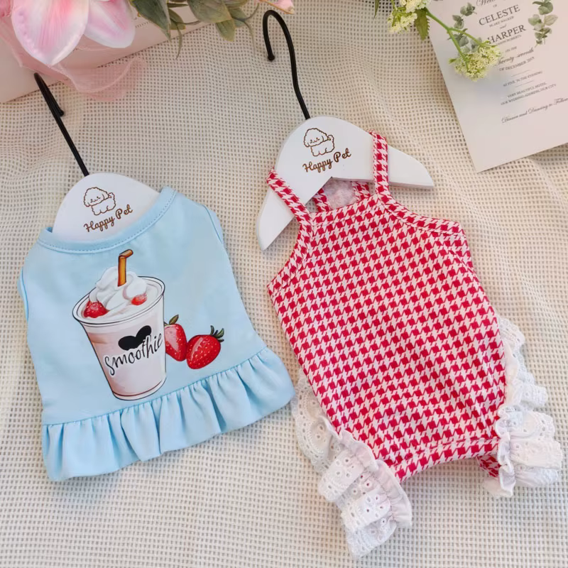 Pijama enterizo con capucha para perros y gatos pequeños York, Poodle - imagen 5