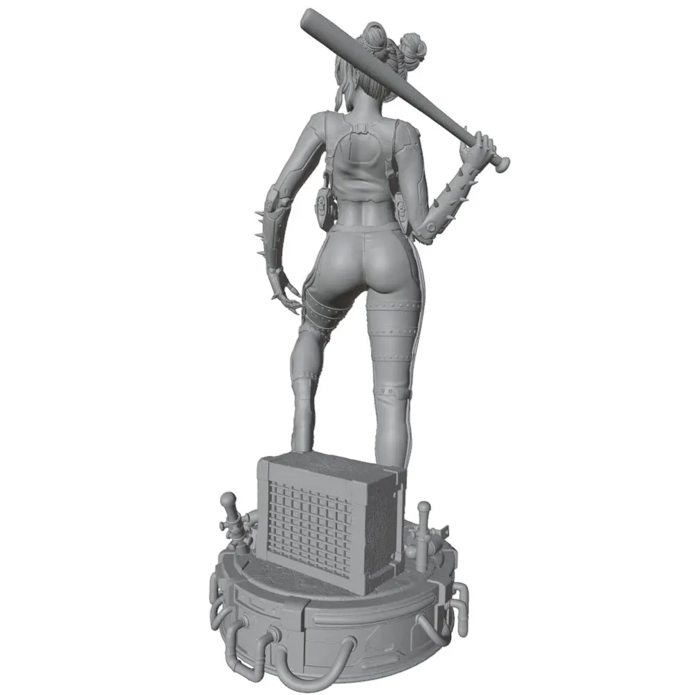 Figura resina anime escala 1/24 – Kit GK modelo DIY sin ensamblar ni pintar - imagen 5