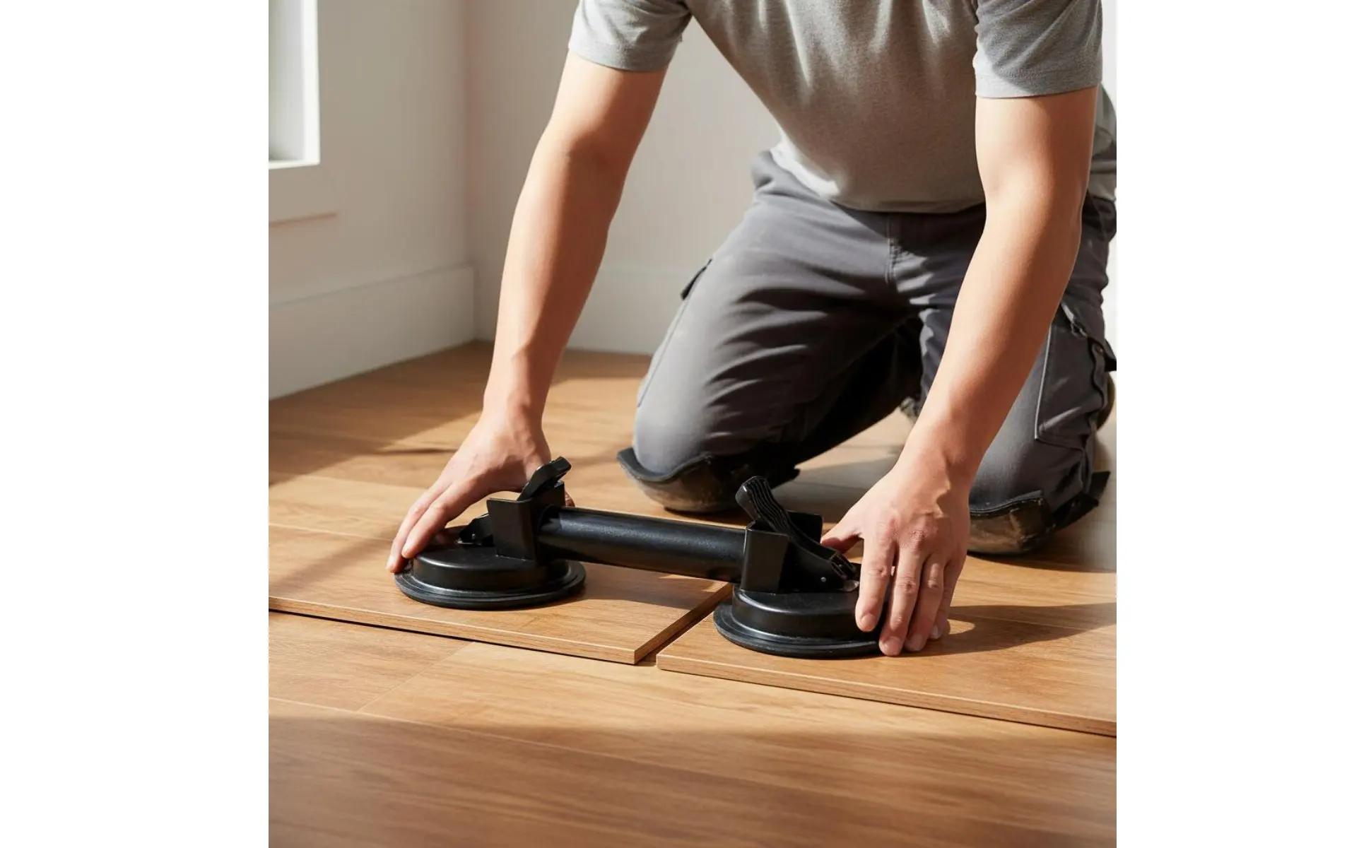 Solución de reparación para pisos de madera