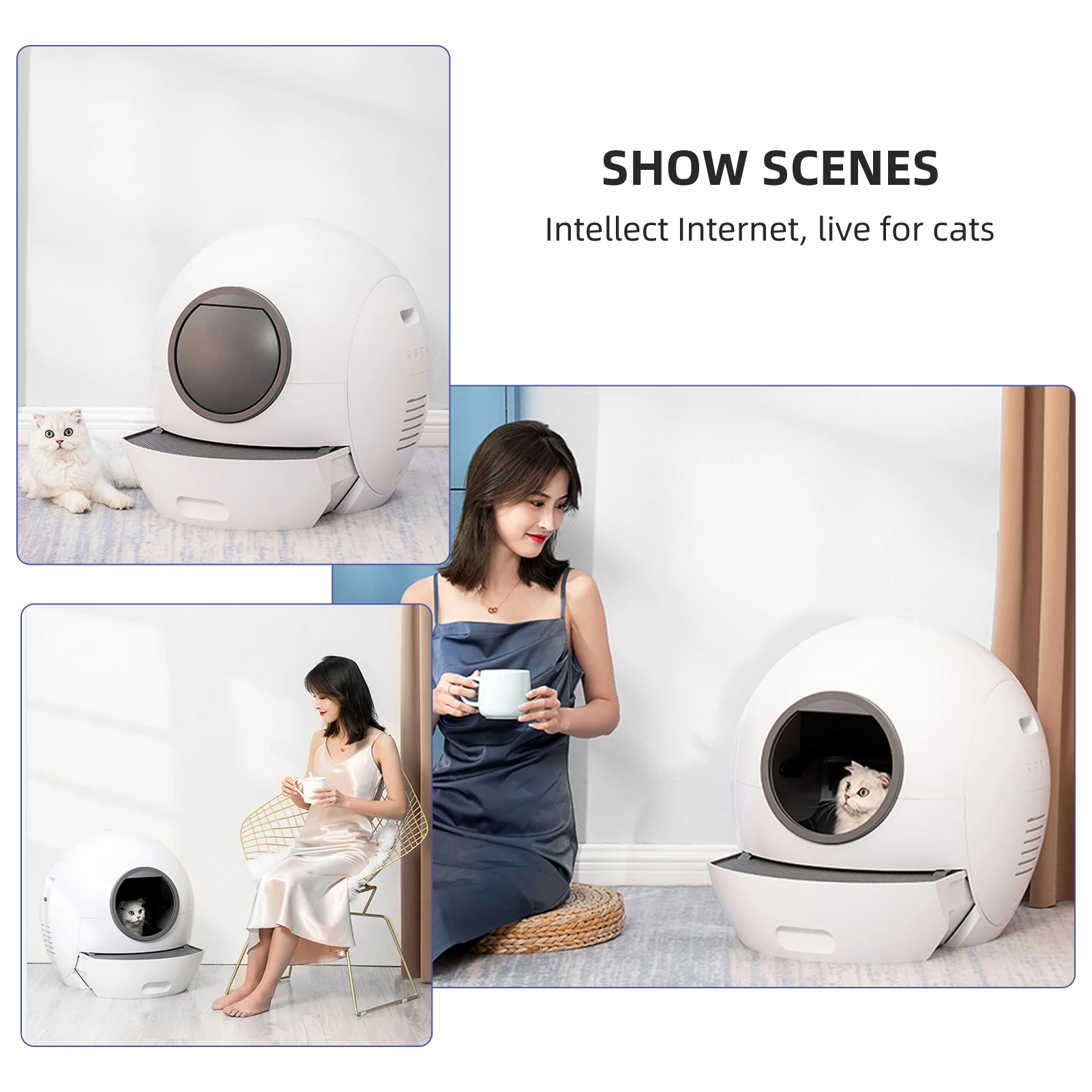 Luz nocturna LED integrada