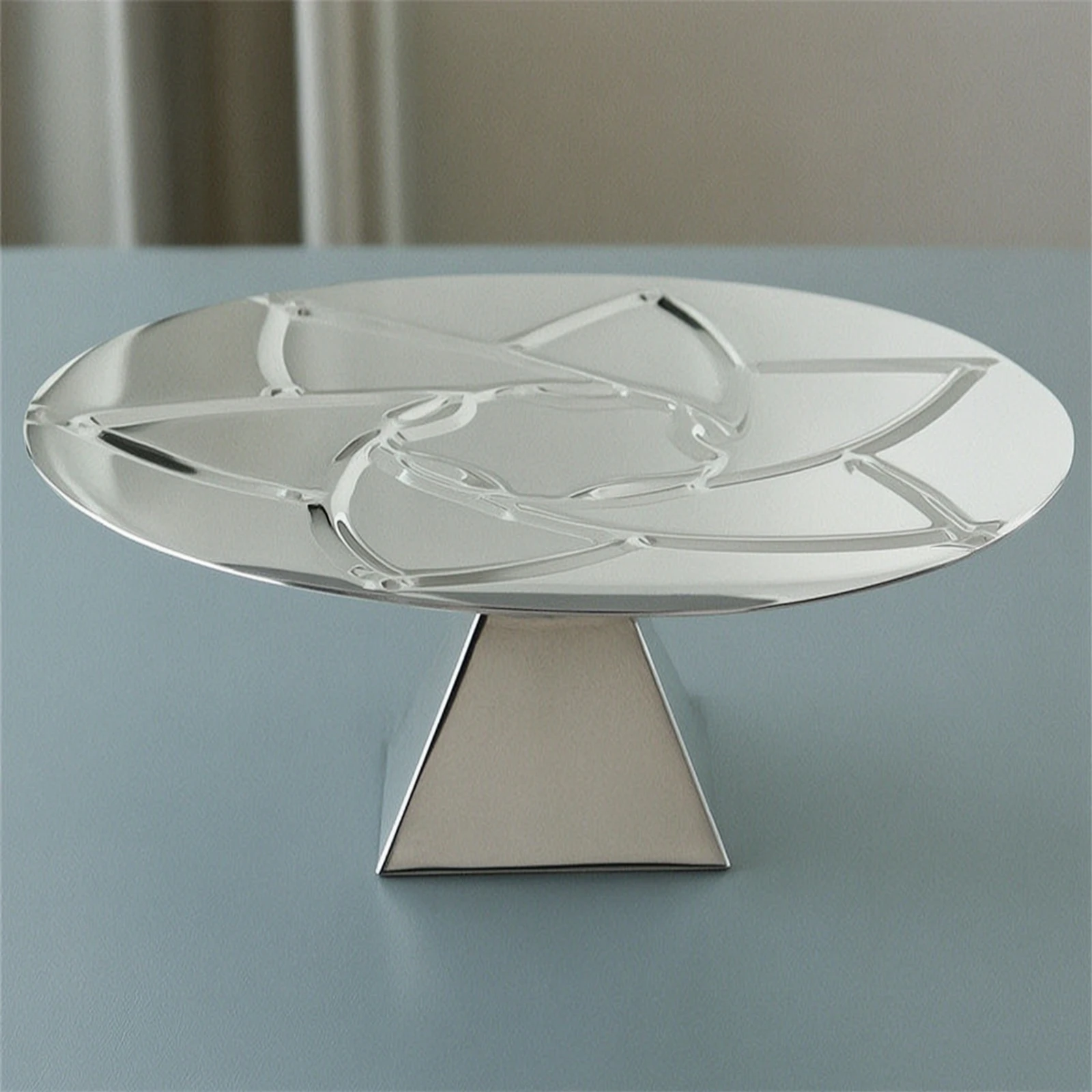 Comedero alto con pedestal acero inoxidable para gatos y perros - imagen 5