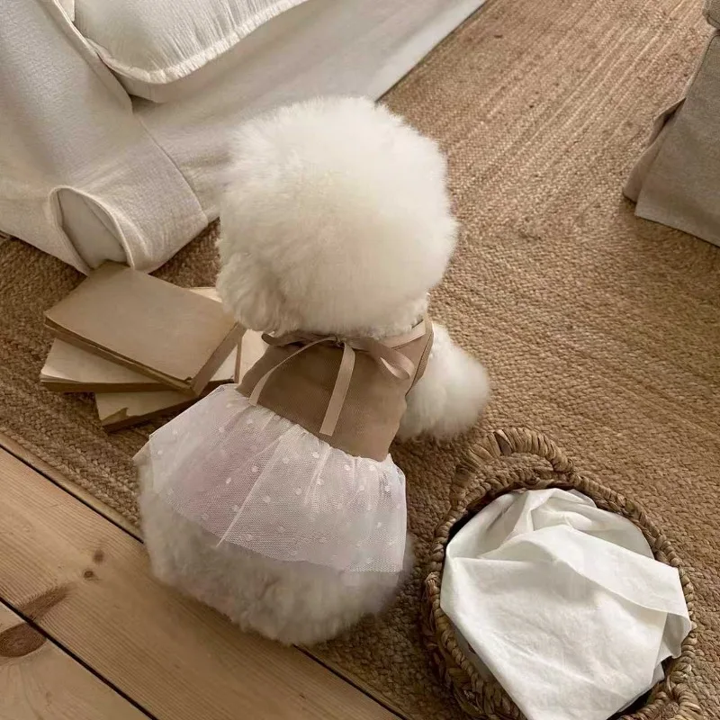 Falda transpirable de verano para perros pequeños y gatos – Chihuahua - imagen 3