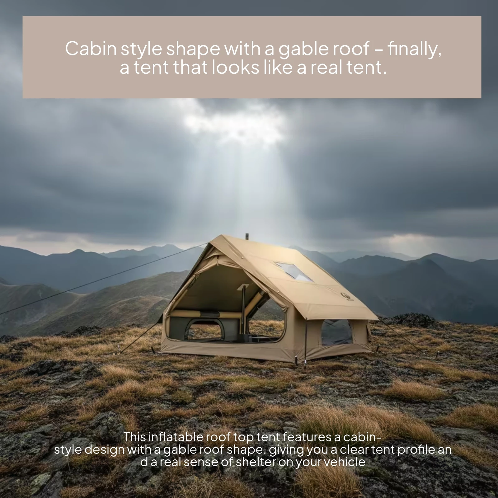Carpa inflable impermeable tipo cabaña exterior para gatos y perros - imagen 3