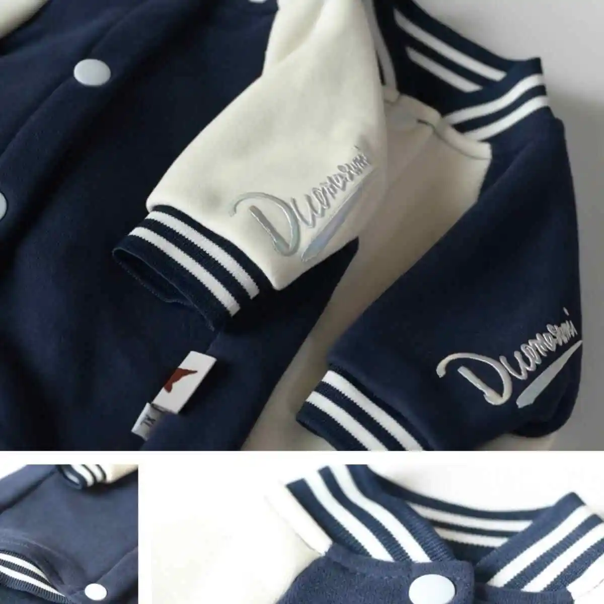 Gato con chaqueta blanca
