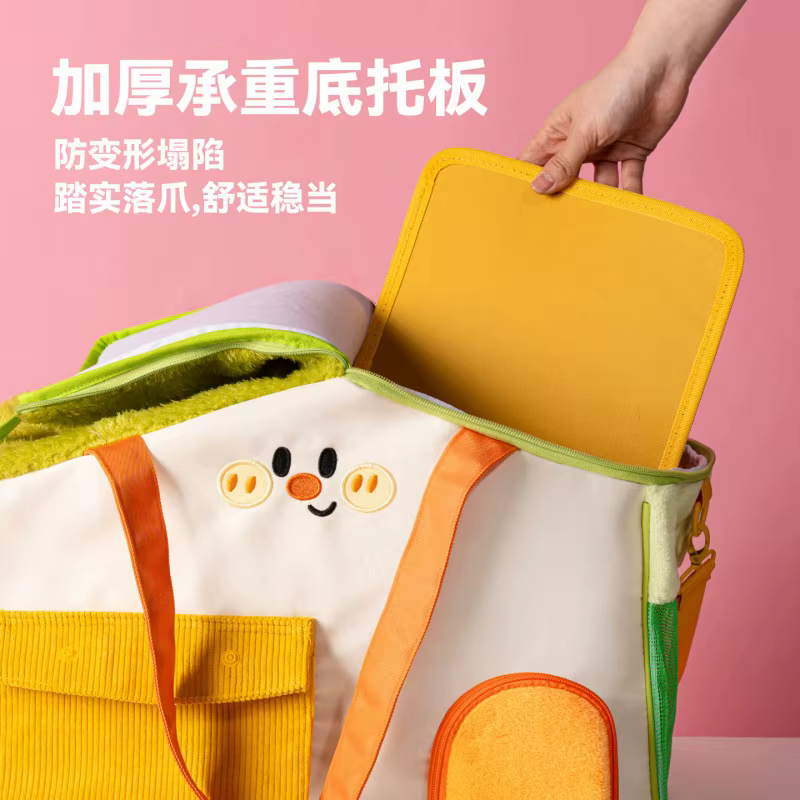 Bolsa transporte casa para gatos y perros – Mochila portátil transpirable - imagen 4