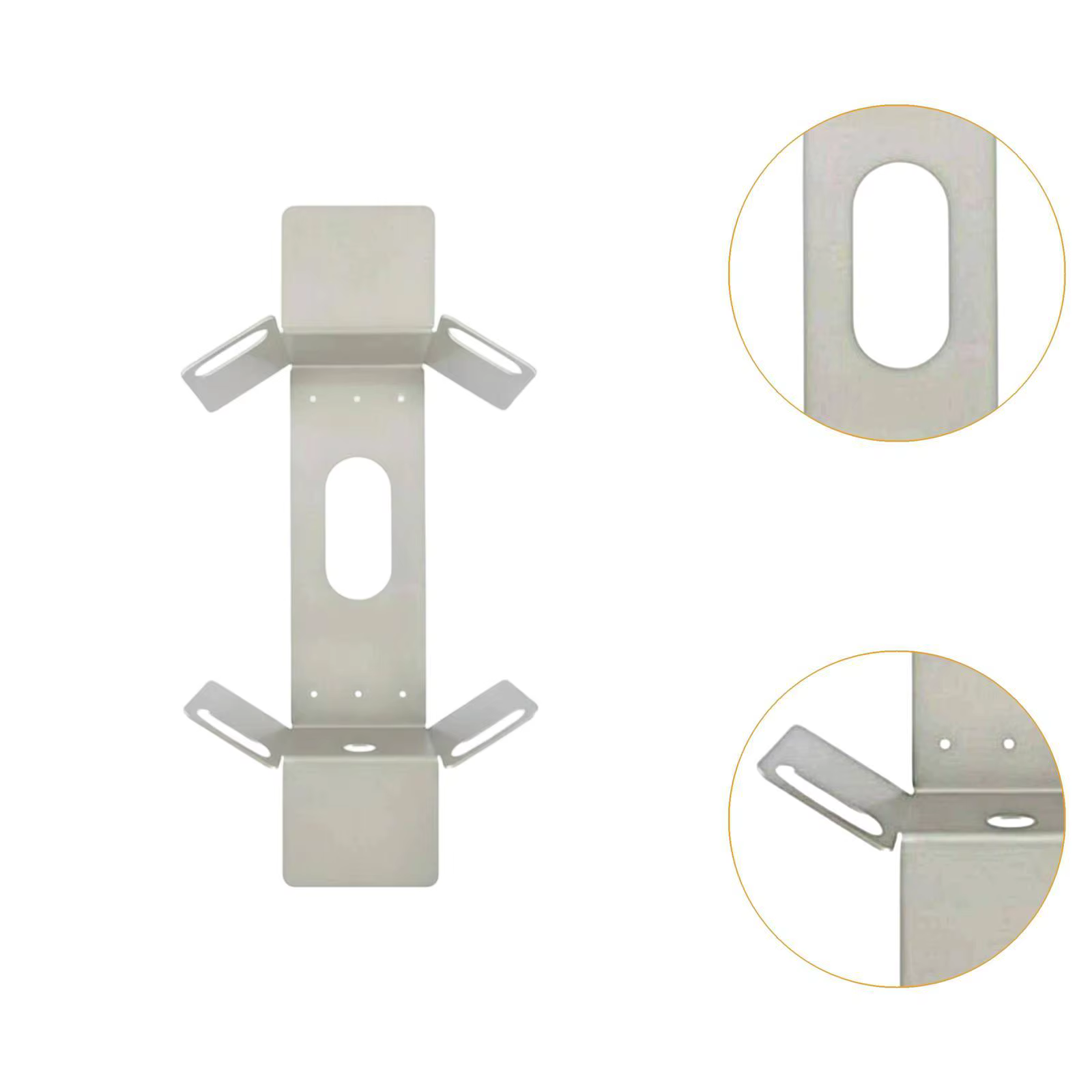 Soporte para manguera de jardín de metal, organizador multiusos - imagen 4