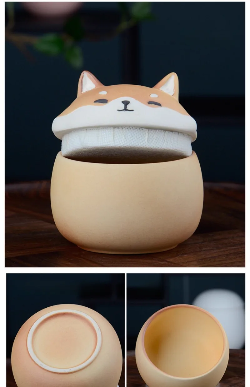 Acabado vidriado brillante con detalle de superficie