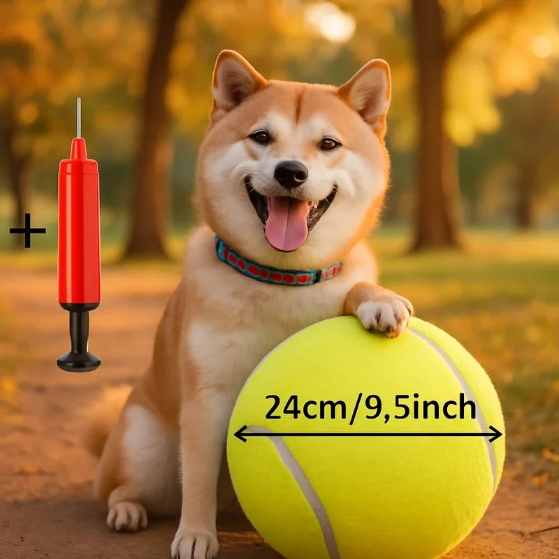 Pelota para Perros con Bomba Incluida – Entrenamiento y Juego