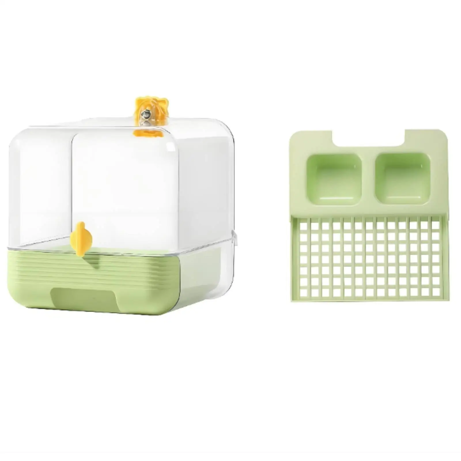 Bañera para pájaros y periquitos – Baño externo resistente al agua - imagen 5