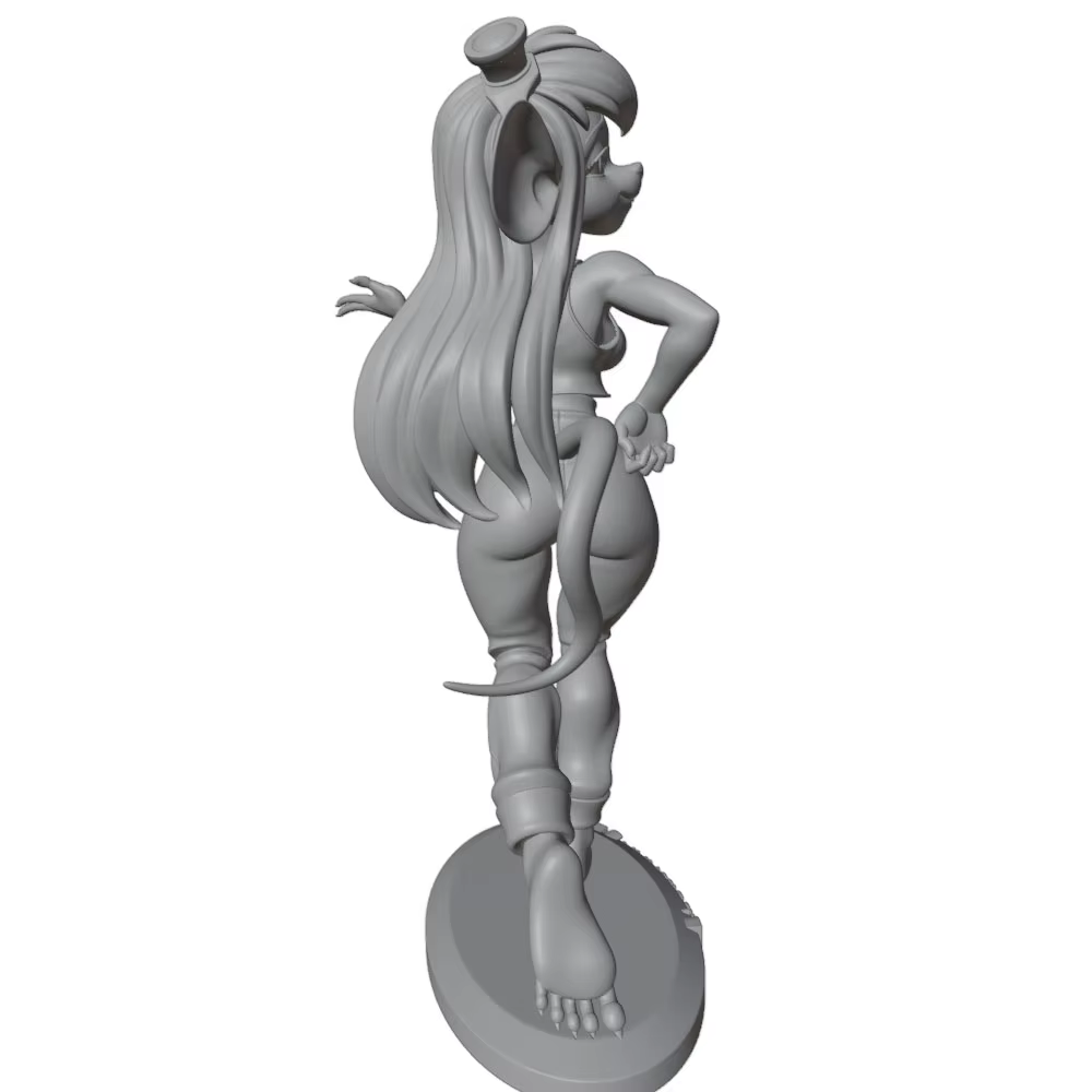 Figura miniatura de anime 3D para pintar y montar – Modelo DIY - imagen 5