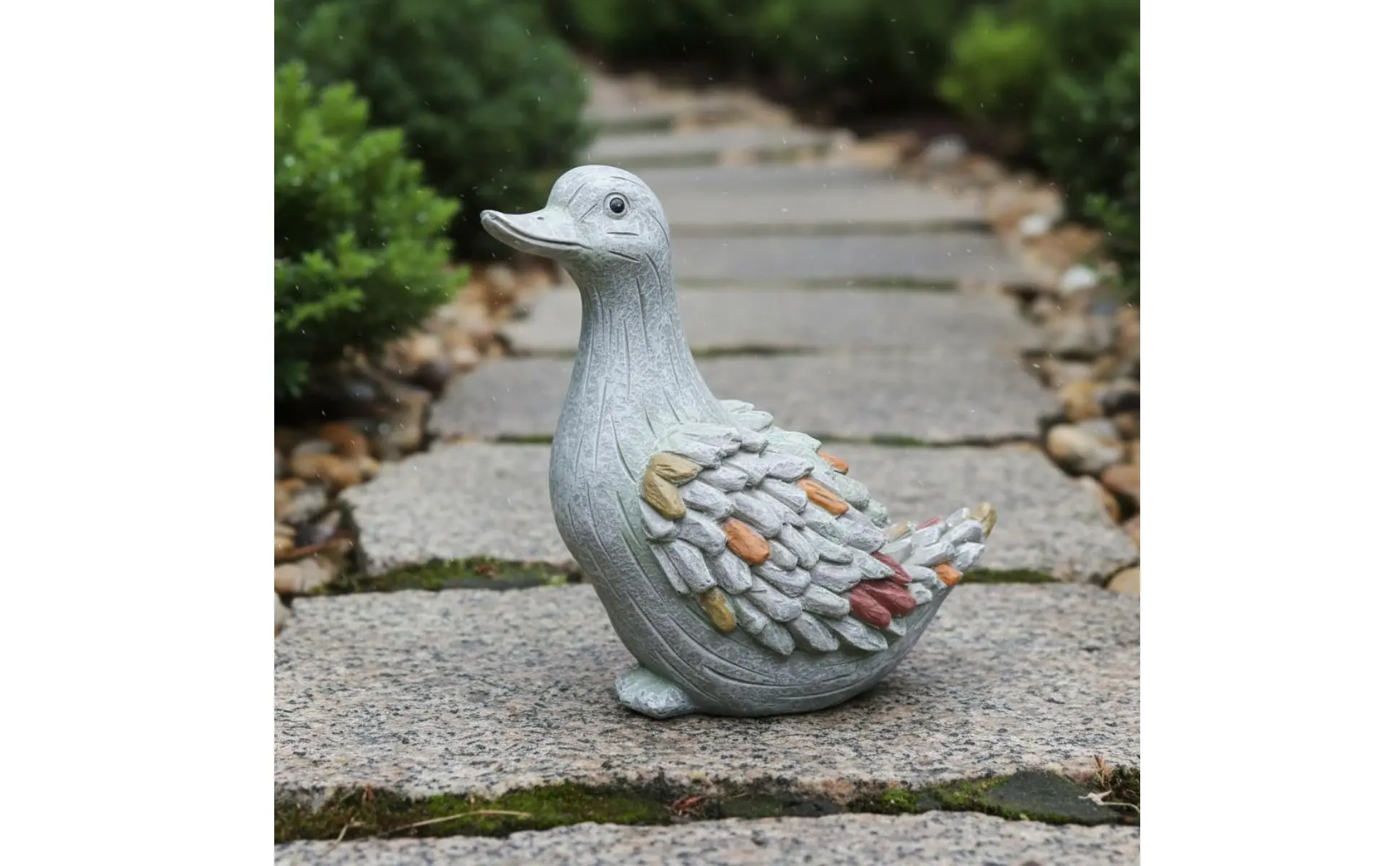 Figura con rasgos realistas para exterior