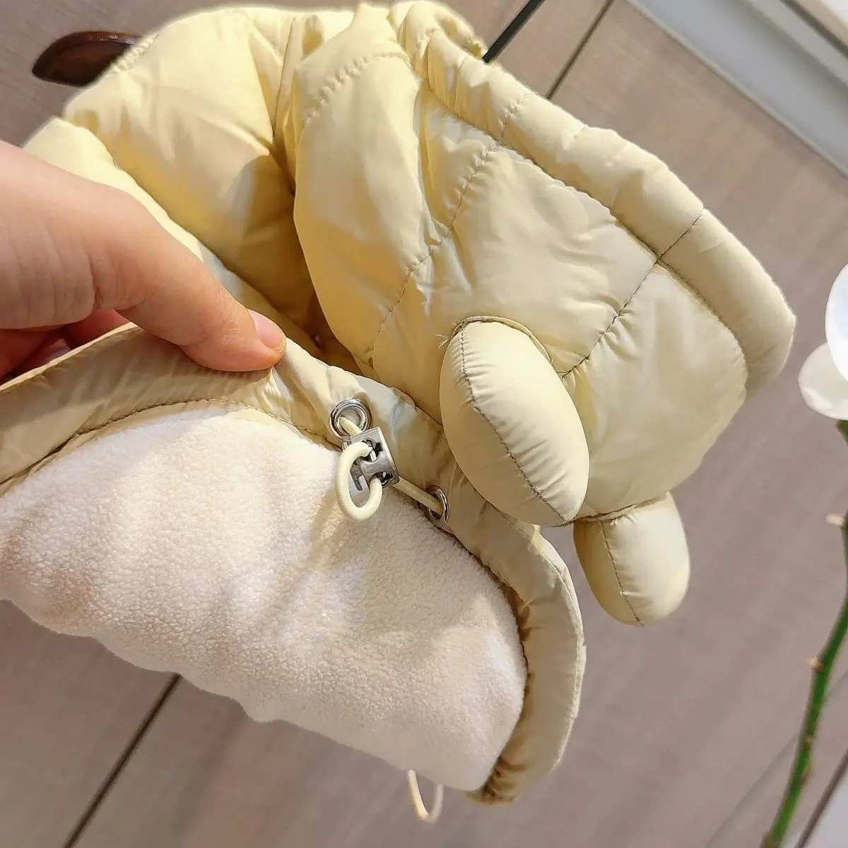 Chaleco Felpa Cálido para Perros y Gatos – Abrigo Invierno - imagen 4