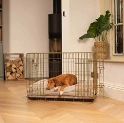 Colchoneta gruesa universal para jaula de perro suave y cómoda