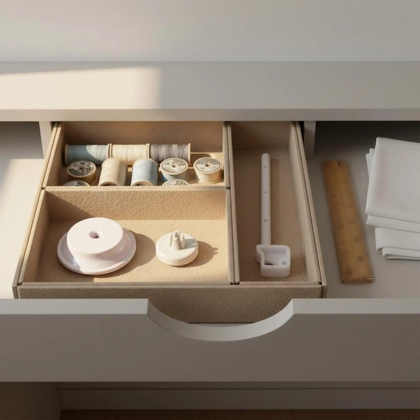 Soporte Bobinas Máquina Coser – Accesorio Multiusos para Hilos - imagen 3