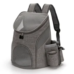 Mochila transportín plegable para gatos y perros pequeños